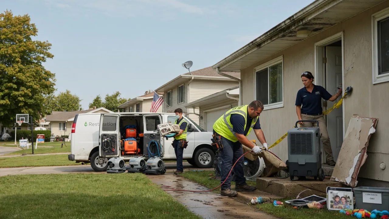 Water Damage Restoration in Saint George, KS near me